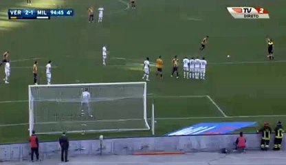 Luca Siligardi Goal HD - Hellas Verona 2-1 AC Milan - 25-04-2016