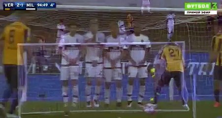 GOAAAL - Hellas Verona 2-1 Milan Serie A 25.04.16