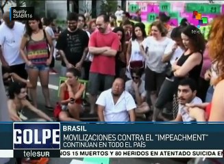 Brasil: intensas movilizaciones contra el golpe en 18 ciudades