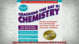 READ book  Cracking the SAT II Chemistry SAT II Guides Full Free