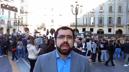 Juve, la festa scudetto in piazza