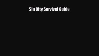 PDF Sin City Survival Guide  EBook