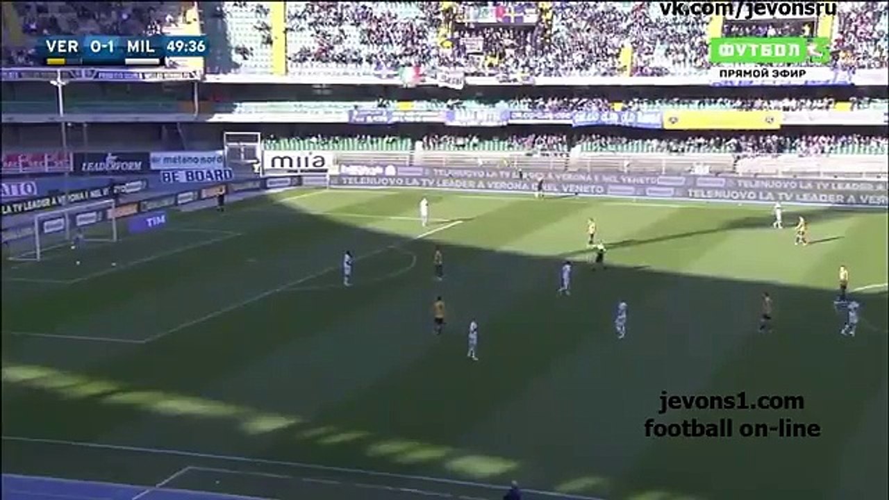 Hellas Verona vs AC Milan – Highlights & Full Match Apr 25, 2016