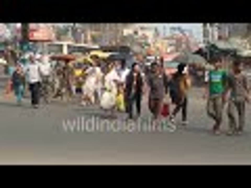 Nobody maintain traffic signal rules in kolkata busy road :wildindiafilms