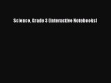 PDF Science Grade 3 (Interactive Notebooks)  EBook
