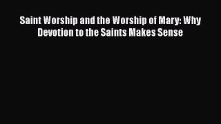 Book Saint Worship and the Worship of Mary: Why Devotion to the Saints Makes Sense Read Full