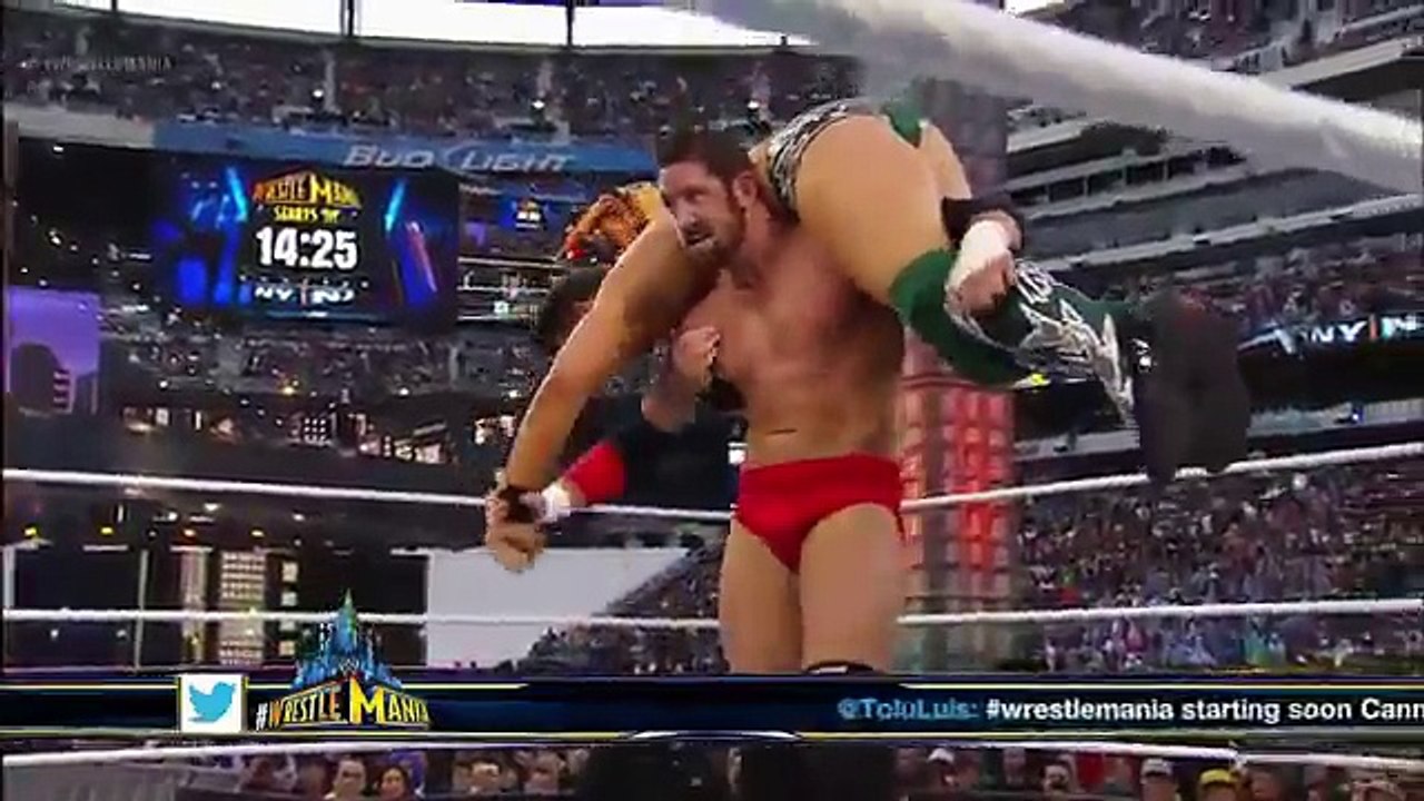 WWE WrestleMania 29 Wade Barrett vs. The Miz - Intercontinental Championship Match