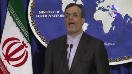 İran Dışişleri Bakanlığı Sözcüsü Ensari'nin Basın Toplantısı