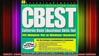 READ book  CBEST California Basic Educational Skills Test Second Edition Full EBook