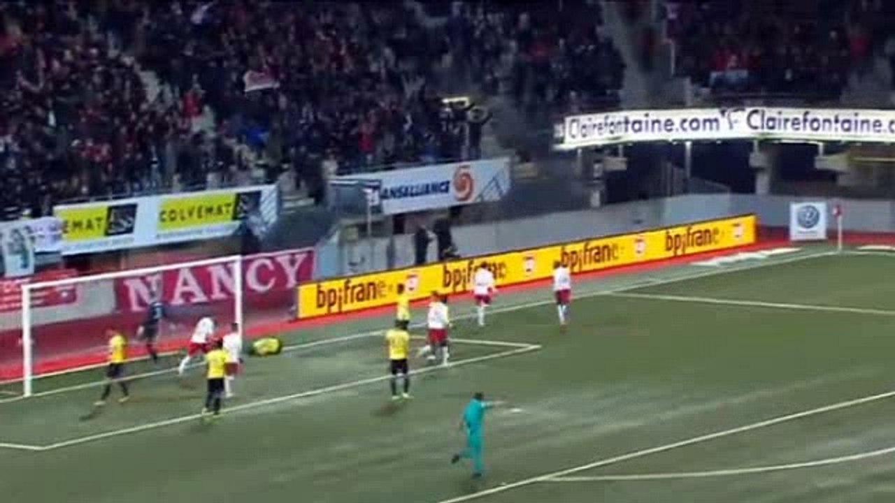 Clément Lenglet Goal Nancy 1-0 Sochaux 25.04.2016 HD