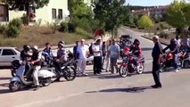 A2 motorsiklet ehliyeti için direksiyon sınavı  Turkey motorcycle licence   driving exam