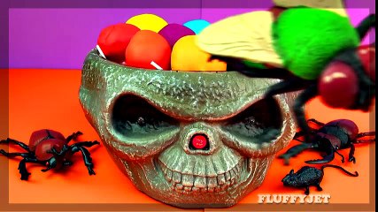 Las Golosinas De Halloween Helado De Play-Doh Huevos Sorpresa! Cars 2 Kinder De Mickey Mouse De Disney Congelado FluffyJet | HD