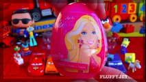 8 Huevos Sorpresa Unboxing de Toy Story de Disney Pixar Cars 2 Angry Birds Barbie Huevos como Kinder Sorpresa | HD
