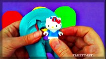 Play-Doh De Helados De Paletas Huevos Sorpresa De La Historia Del Juguete De Hello Kitty Lalaloopsy Bob Esponja Juguetes FluffyJet | HD