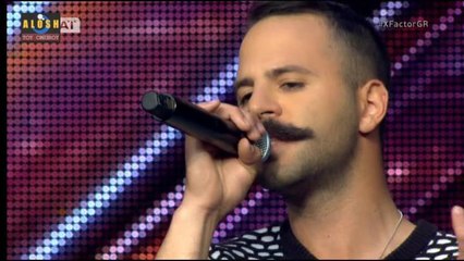 The X Factor greece 2016 - Τασος Λαβδας [Δυο ψεματα - Αντωνης Ρεμος]..25/4/2016