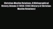 Ebook Christian-Muslim Relations. A Bibliographical History. Volume 3 (1050-1200) (History