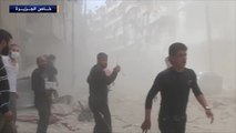 قتلى بينهم أطفال بغارات على حلب وريفها