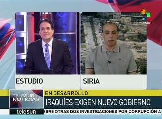 El pueblo iraquí se manifiesta para cambiar al gobierno