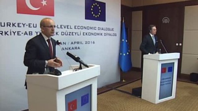 Türkiye-Ab Yüksek Düzeyli Ekonomik Diyalog (3) - Başbakan Yardımcısı Mehmet Şimşek
