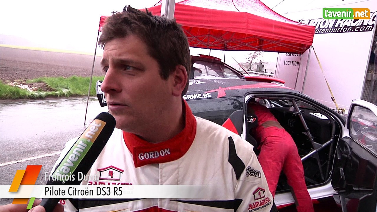 L'Avenir - Rallye de Wallonie 2016 - Test François Duval