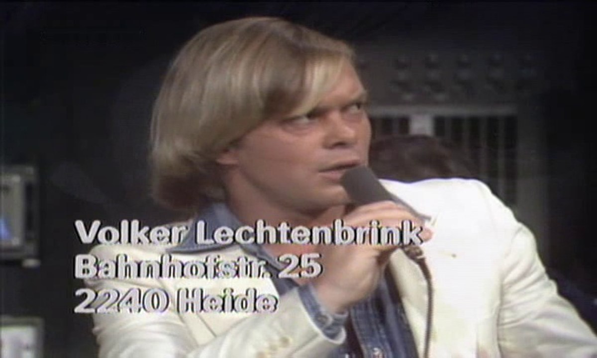 Volker Lechtenbrink - Du siehst zu gut aus 1977