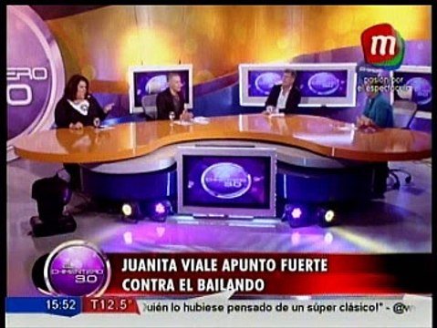 Juana Viale apuntó contra el Bailando