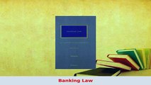 PDF  Banking Law  EBook