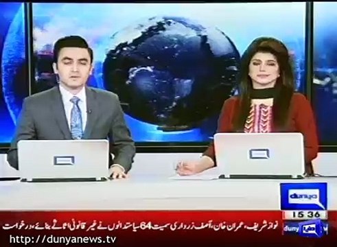 Shah Mehmood Qureshi meets with Khursheed Shah on Panama Leaks issue, Report by Shakir Solangi, Dunya News.