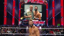 The Miz ruins new Intercontinental Champion Zack Ryder's Raw celebration  Raw, April 4, 2016