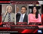 Abid Sher Ali and Ahmed Raza Kasuri abusing each other - On The Front - Dunya News -