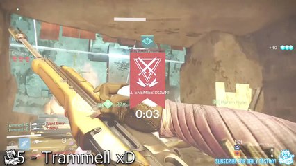 Destiny_ Amazing Top 5 Trials Of Osiris Sniping Kills _ Episode 61