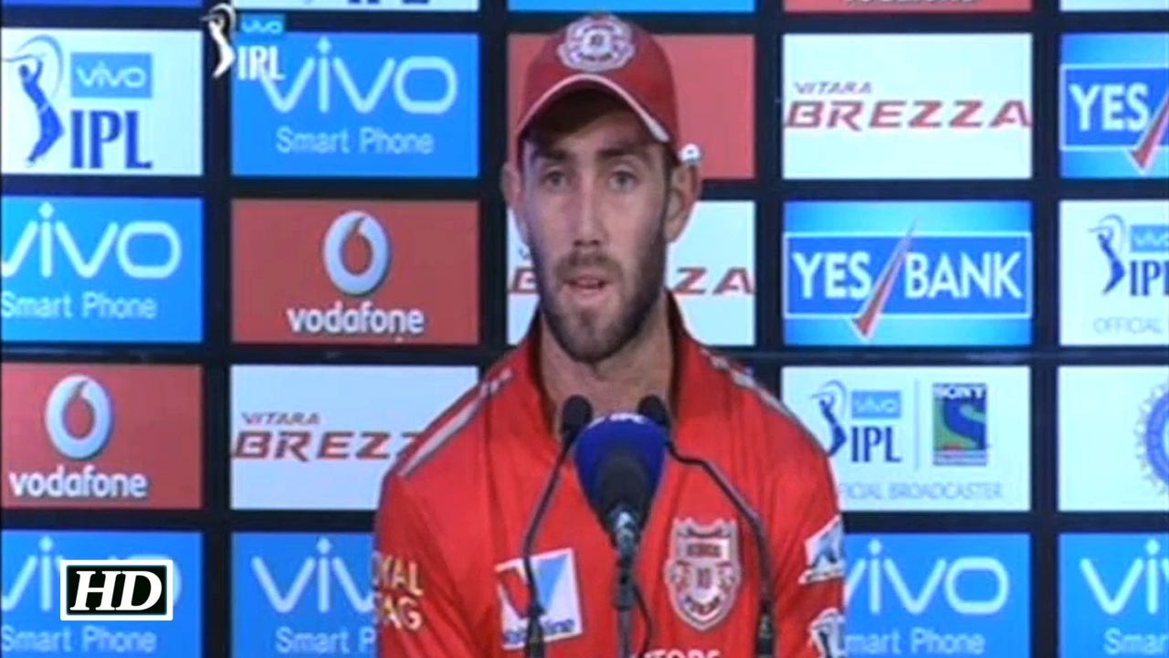 IPL9 KXIP vs MI Maxwell Talks About Punjabs Poor Show in IPL