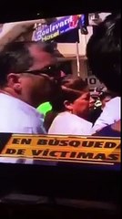 Correa diciéndole a los damnificados "aquí nadie grita o lo mando detenido"