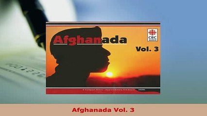 PDF  Afghanada Vol 3 Free Books