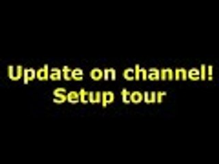 CHANNEL UPDATE (starting twitch, showing my gaming setup)