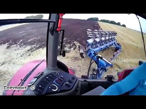 orka pod rzepak 2013 ploughing 2013 Lemken plow Case 310 Magnum