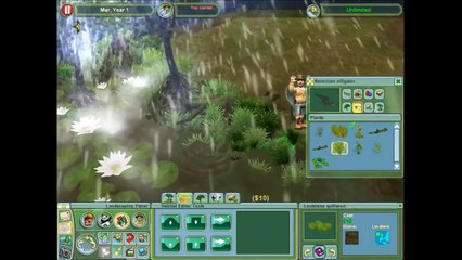 Zoo Tycoon 2: American Alligator Exhibit Tutorial
