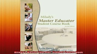 Free Full PDF Downlaod  Miladys Master Educator Student Course Book Full Ebook Online Free