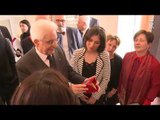 Campobasso - Il Presidente Mattarella visita il Museo Sannitico (22.04.16)