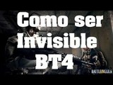 Trucos de Battlefield 4 - Como ser invisible facilmente - Claves, mejores trucos, cheats