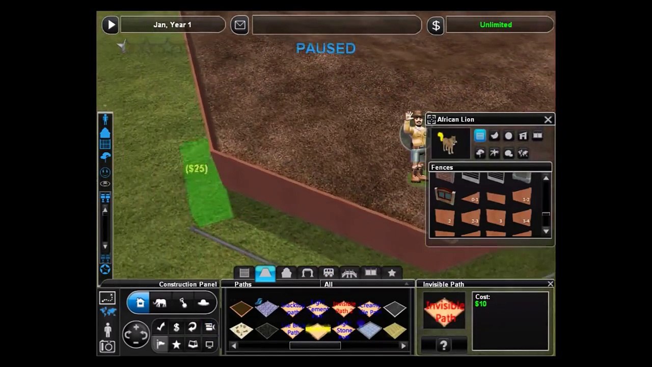 Zoo Tycoon 2: African Lion Exhibit Tutorial
