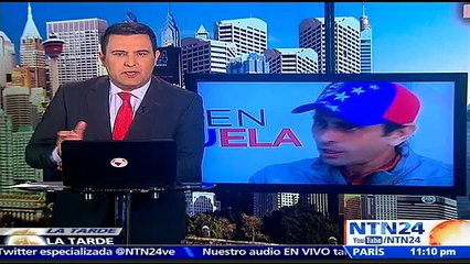 Capriles advierte a la FANB que de ellos dependerá la seguridad de los ciudadanos durante la marcha de este 27 de abril