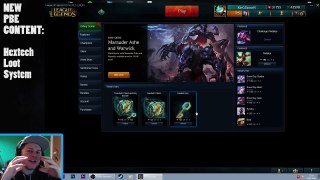 HEXTECH CRAFTING SYSTEM LOL S6 Season 6 German Free Skins Loot ? Patch 6.2 PBE