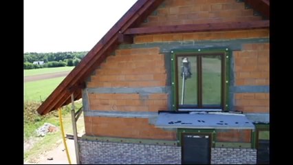 murowanie elewacji z cegły / masonry house / cegła CRH