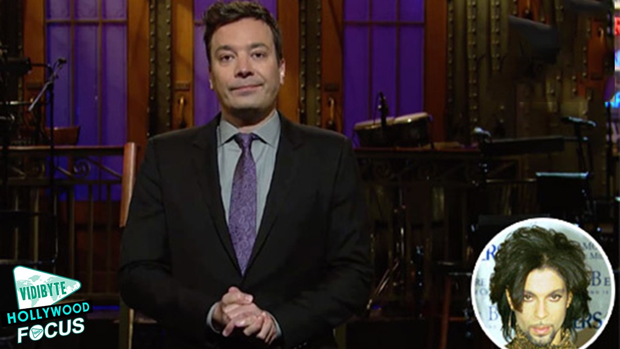 Jimmy Fallon Tears Up During ‘SNL’ Prince Special
