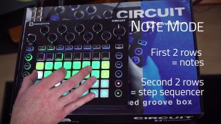 Novation Circuit Groovebox Demo