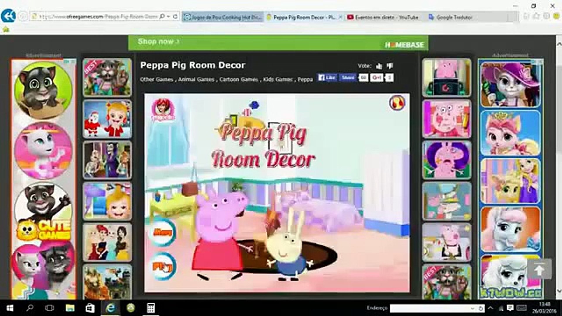 Peppa Pig Room Decor Games For Kids Video Dailymotion
