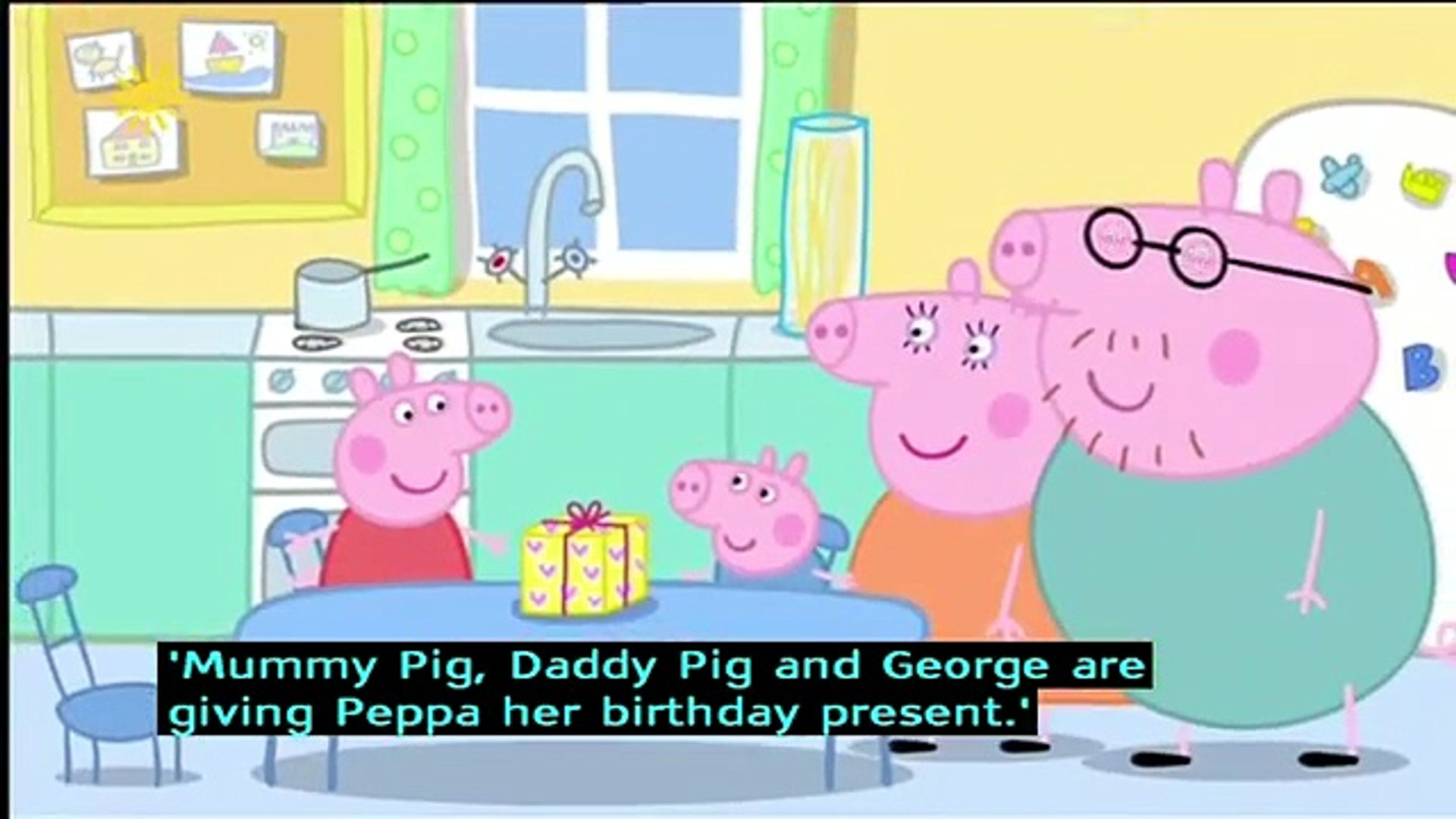 Peppa Pig Series 1 My Birthday Party With Subtitles Video Dailymotion