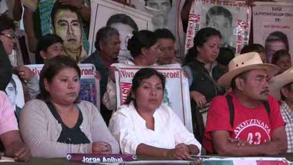 Los padres de los 43 estudiantes confían en el CIDH para llegar a la verdad