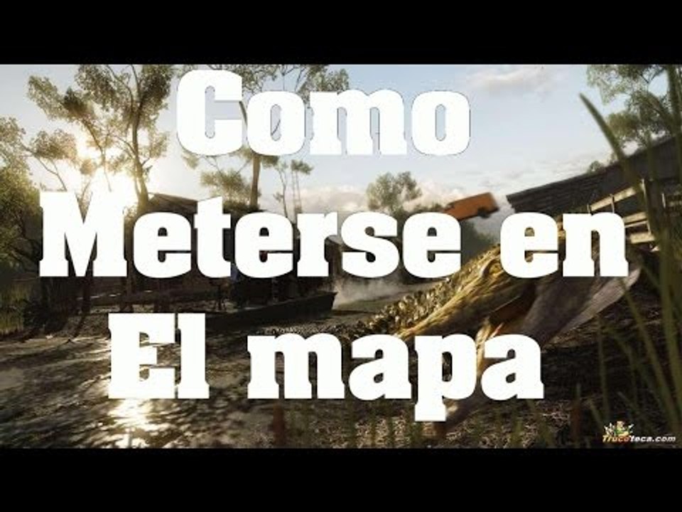 Trucos de Battlefield Hardline - Como meterse debajo del mapa - truco, glitch
